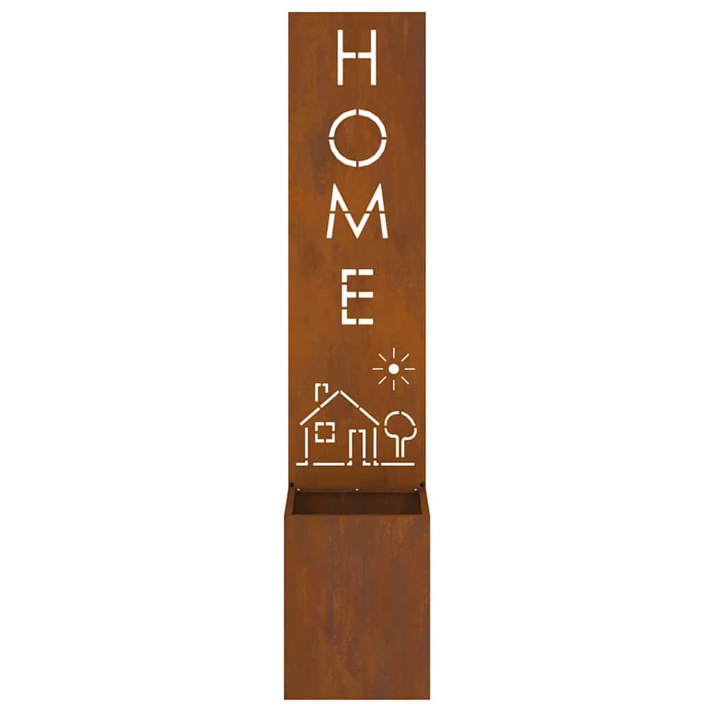 Écran de confidentialité de jardin Fretwork Rouillé 32 x 140 cm - XIOS