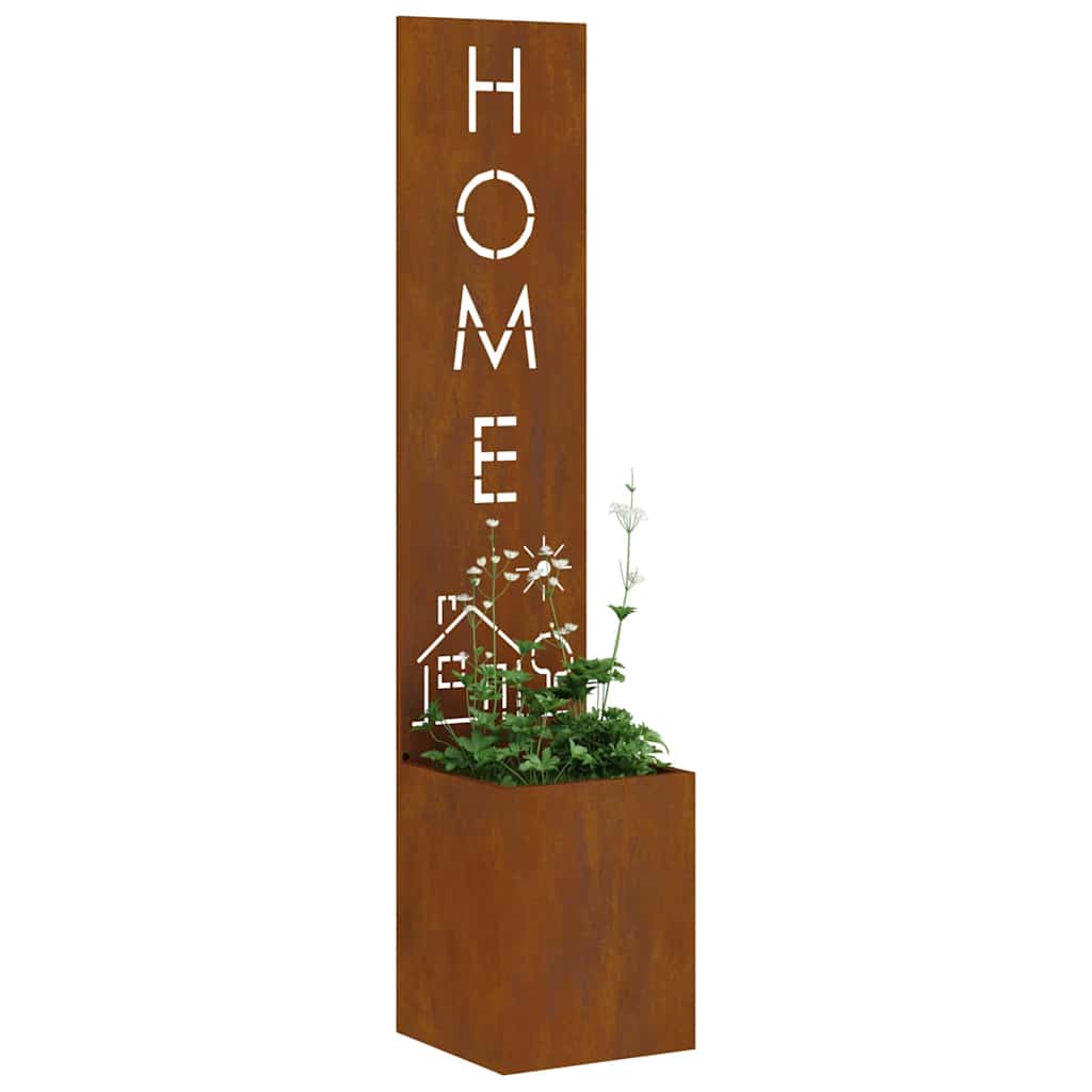 Écran de confidentialité de jardin Fretwork Rouillé 32 x 140 cm - XIOS
