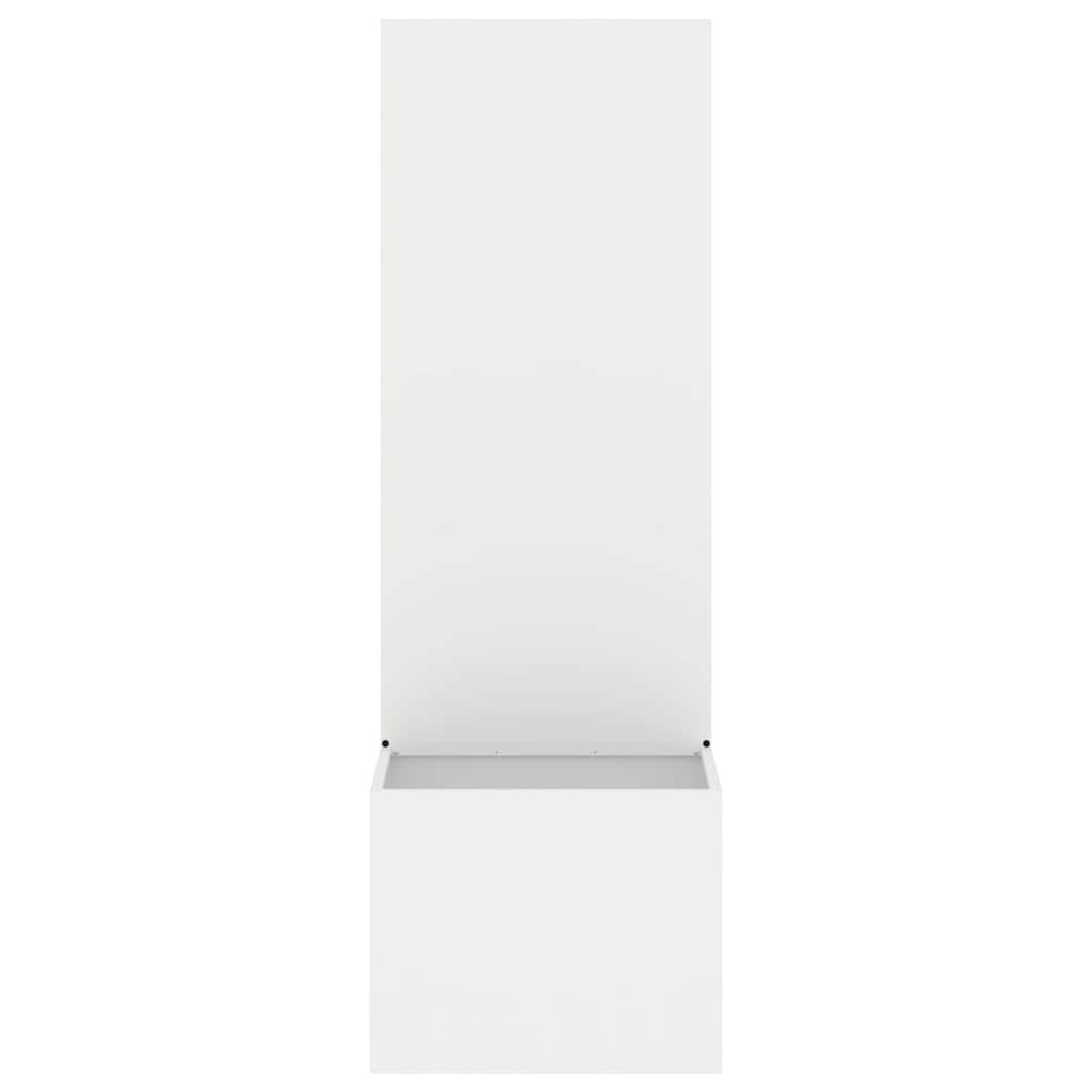 Écran de confidentialité de jardin Fretwork Blanc 50 x 140 cm - XIOS