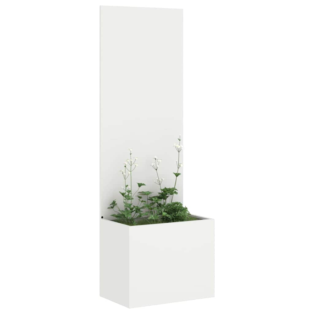 Écran de confidentialité de jardin Fretwork Blanc 50 x 140 cm - XIOS
