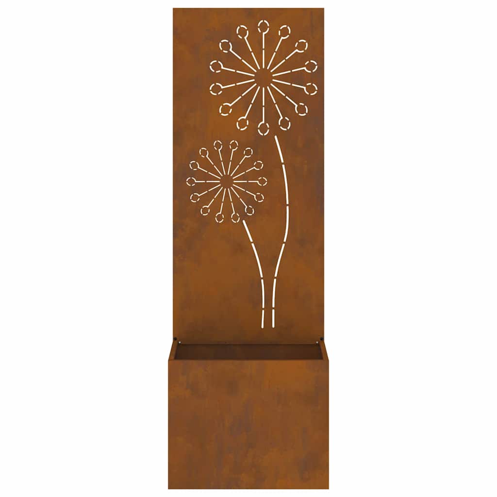Écran de confidentialité de jardin Fretwork Rouillé 50 x 140 cm - XIOS