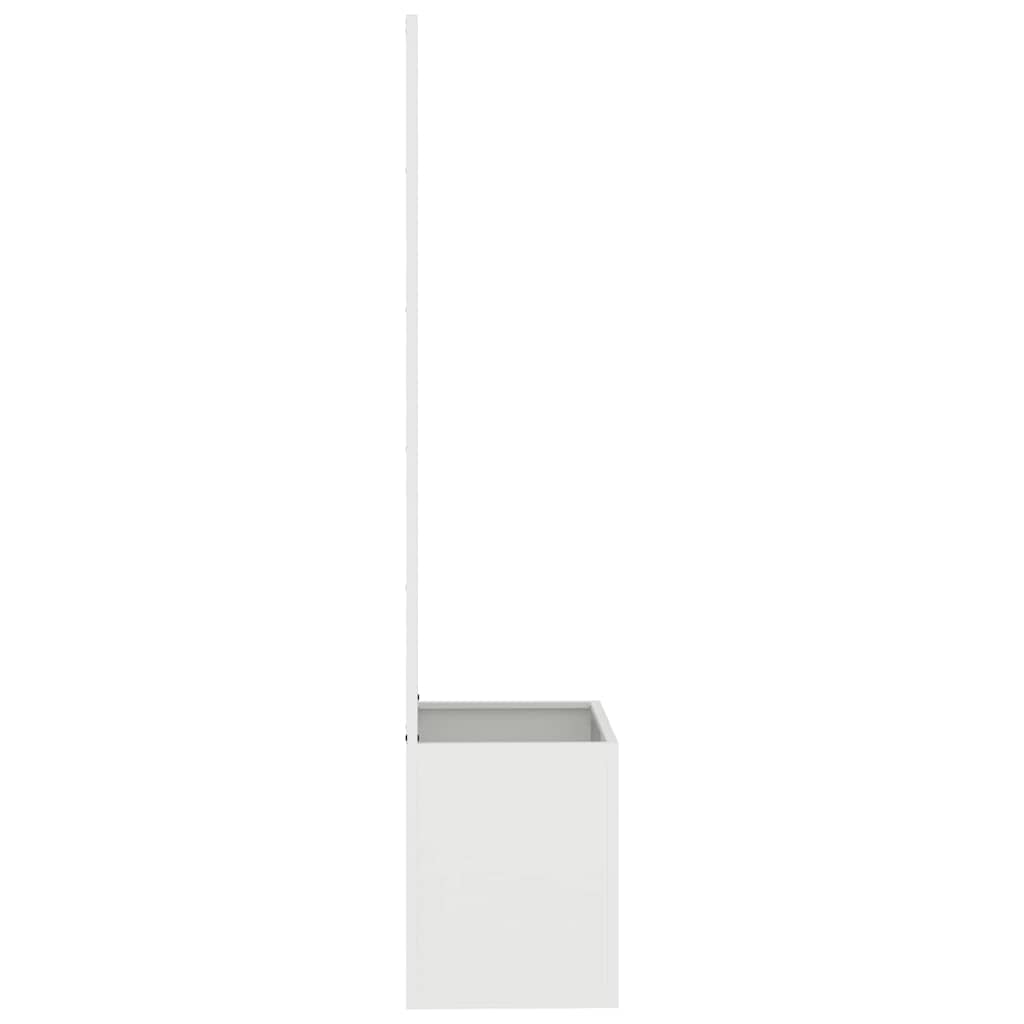 Écran de confidentialité de jardin Fretwork Blanc 50 x 140 cm - XIOS