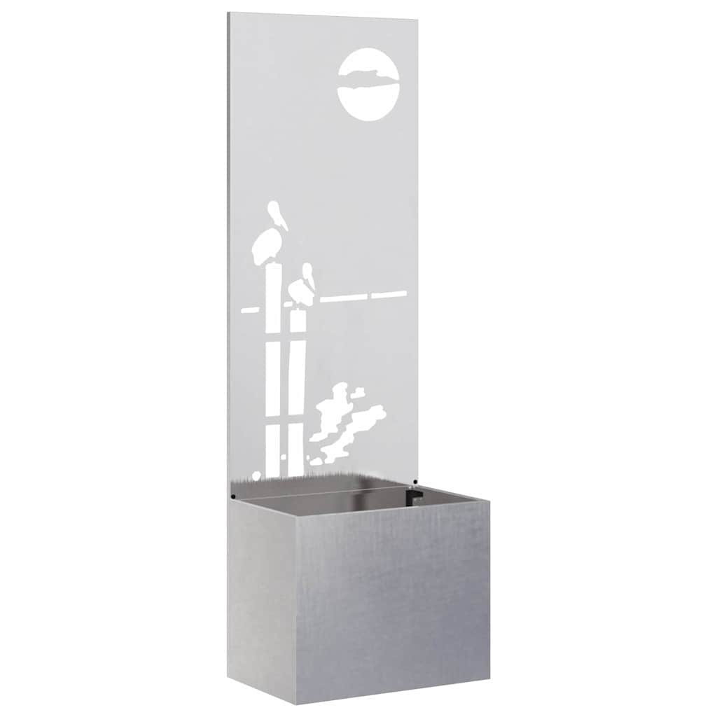 Écran de confidentialité de jardin Fretwork Argent 50 x 140 cm - XIOS