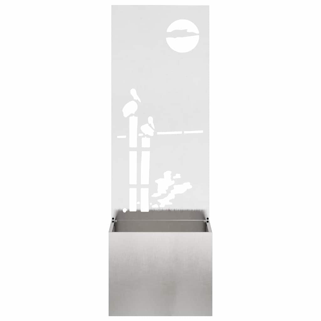 Écran de confidentialité de jardin Fretwork Argent 50 x 140 cm - XIOS