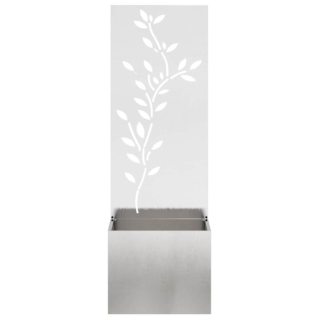 Écran de confidentialité de jardin Floral Argent 50 x 140 cm - XIOS