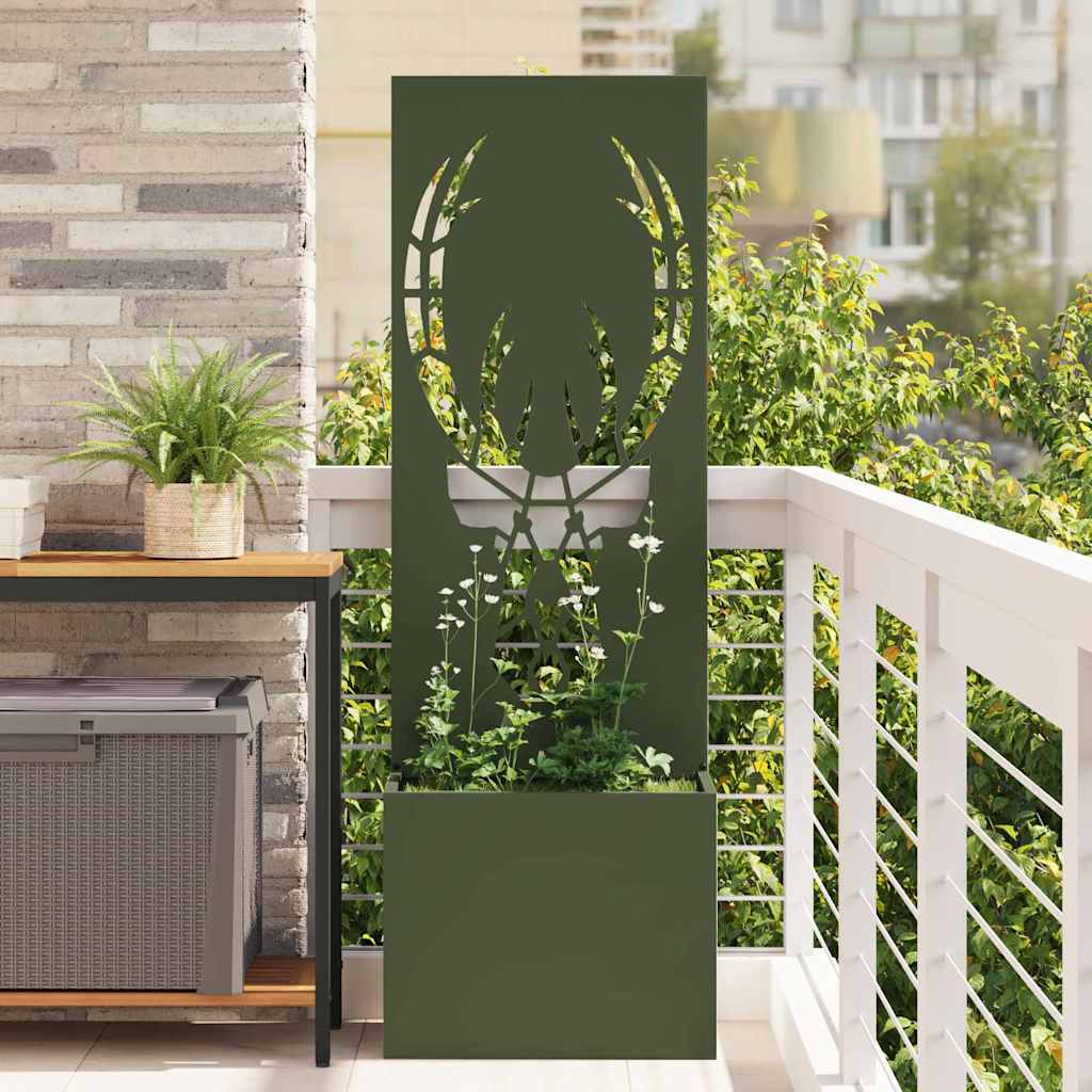 Écran de confidentialité de jardin Vert olive 50 x 140 cm - XIOS