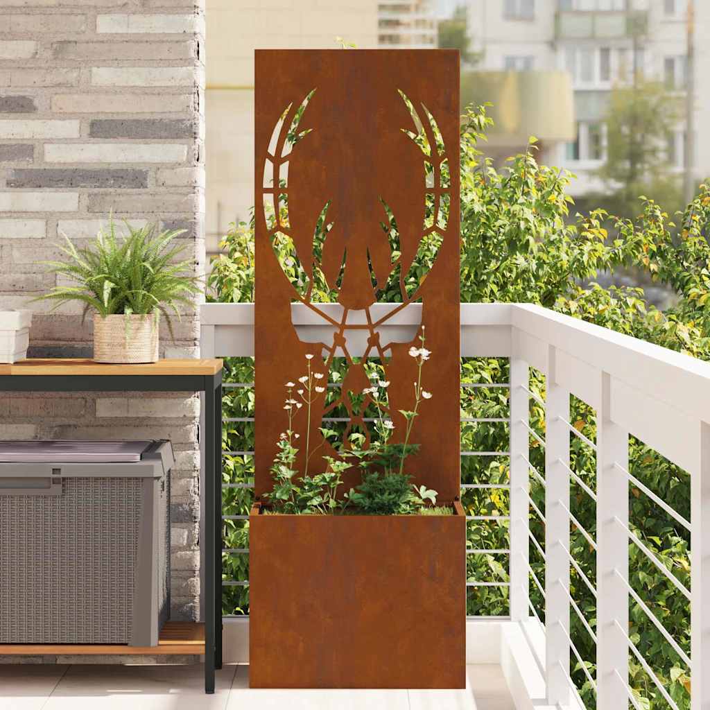 Écran de confidentialité de jardin Rouillé 50 x 140 cm - XIOS