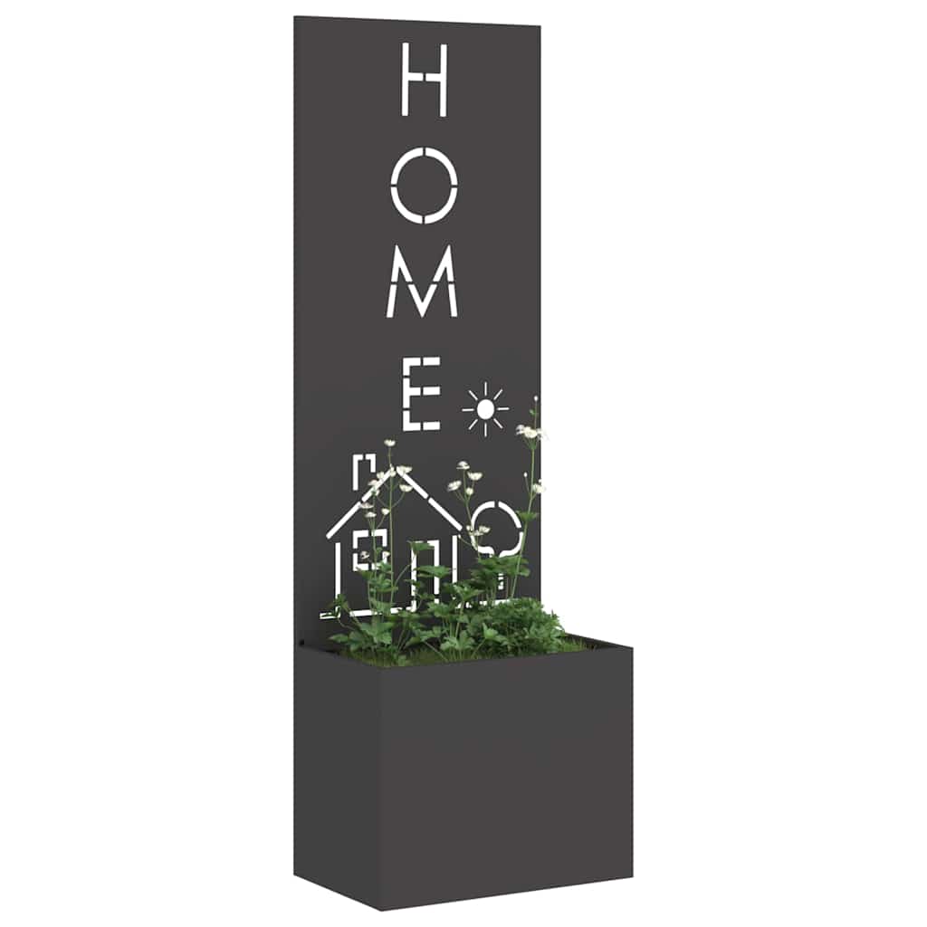 Écran de confidentialité de jardin Fretwork Noir 50 x 140 cm - XIOS