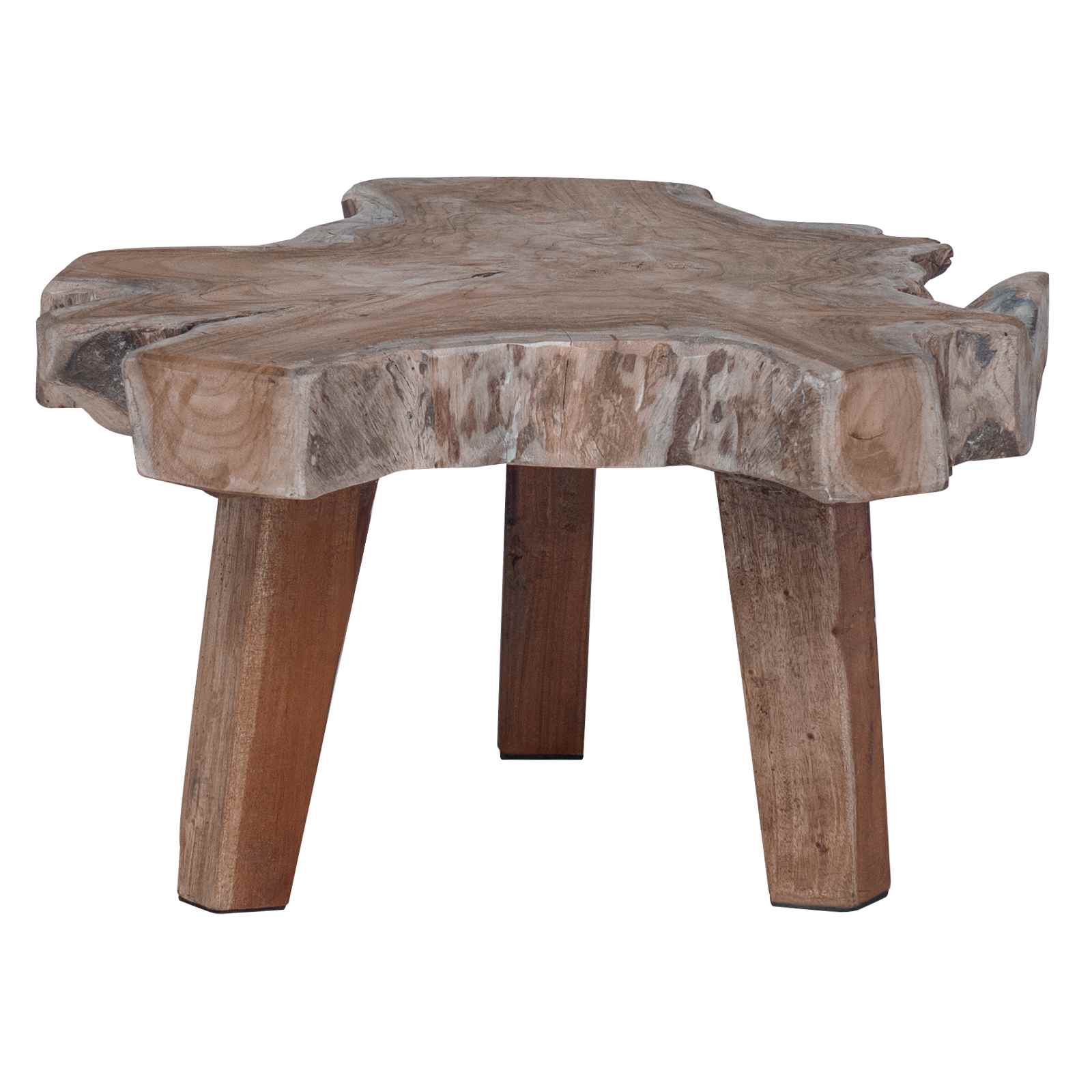 Table de chevet Marron 40 x 40 x 25 cm Bois Recyclé Solide