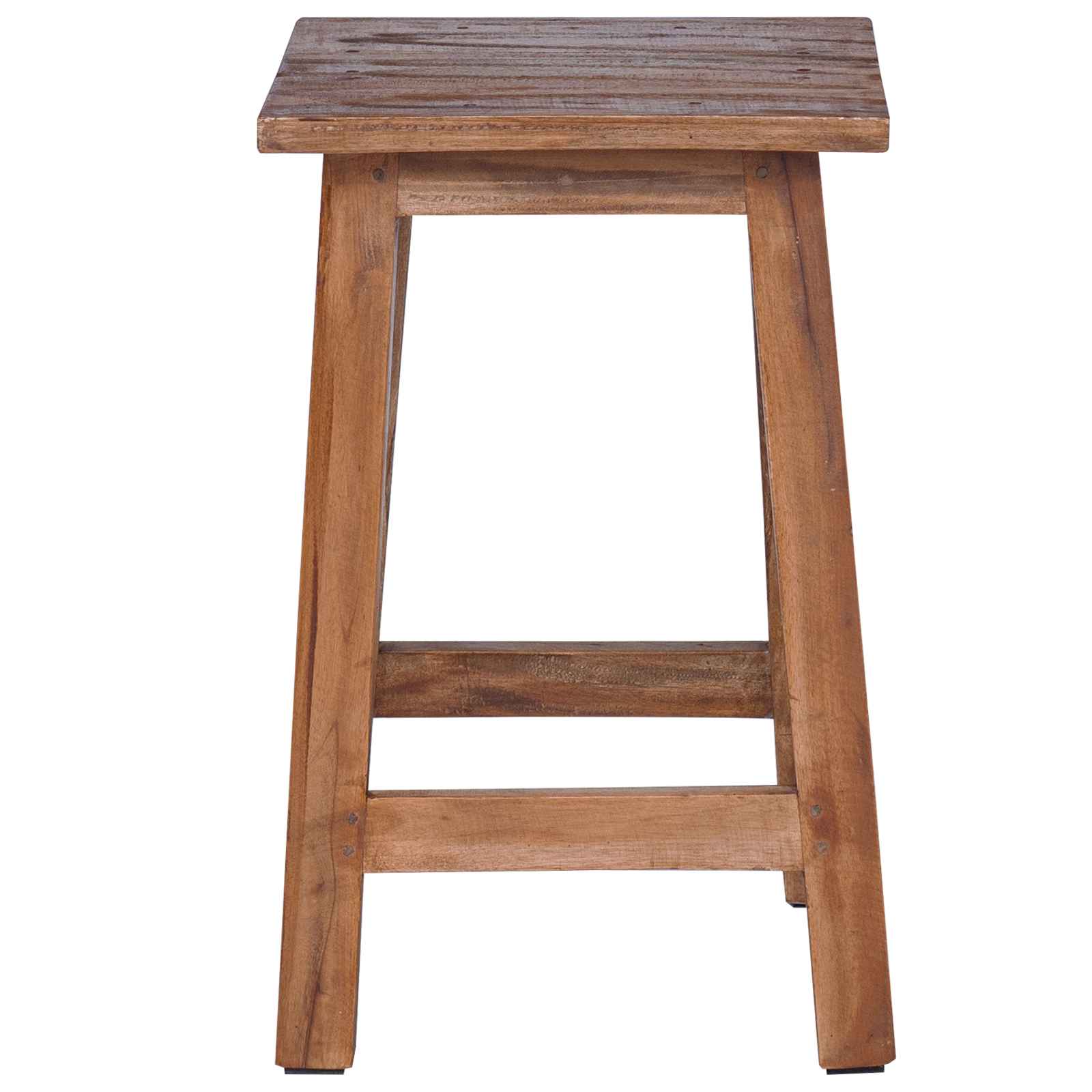 Tabouret Naturel 30 x 30 x 47 cm Bois d'Acajou - XIOS