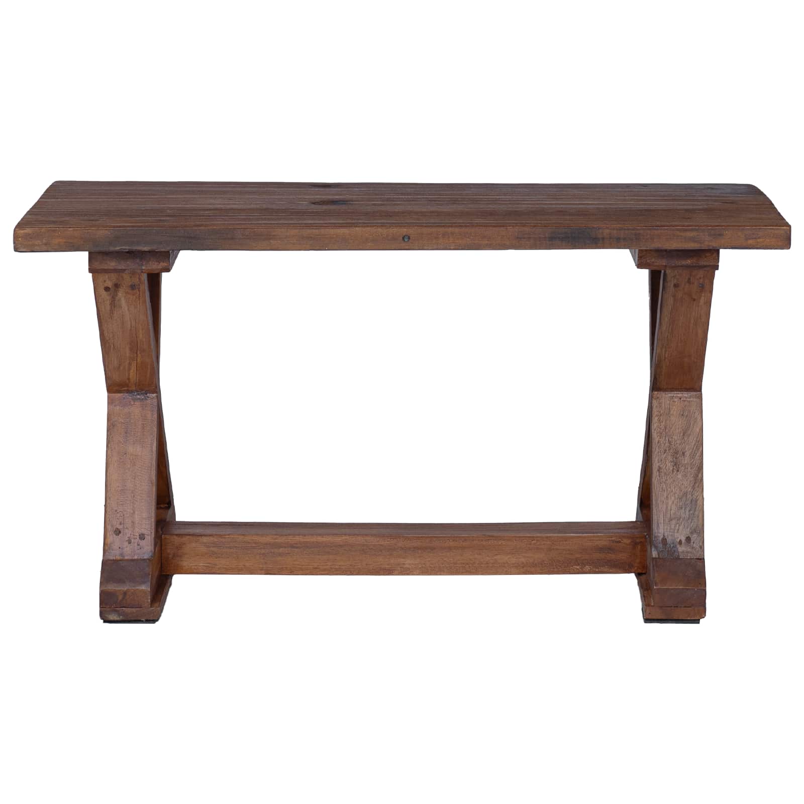 banc Naturel 85 x 35 x 45 cm Bois massif de récupération - XIOS