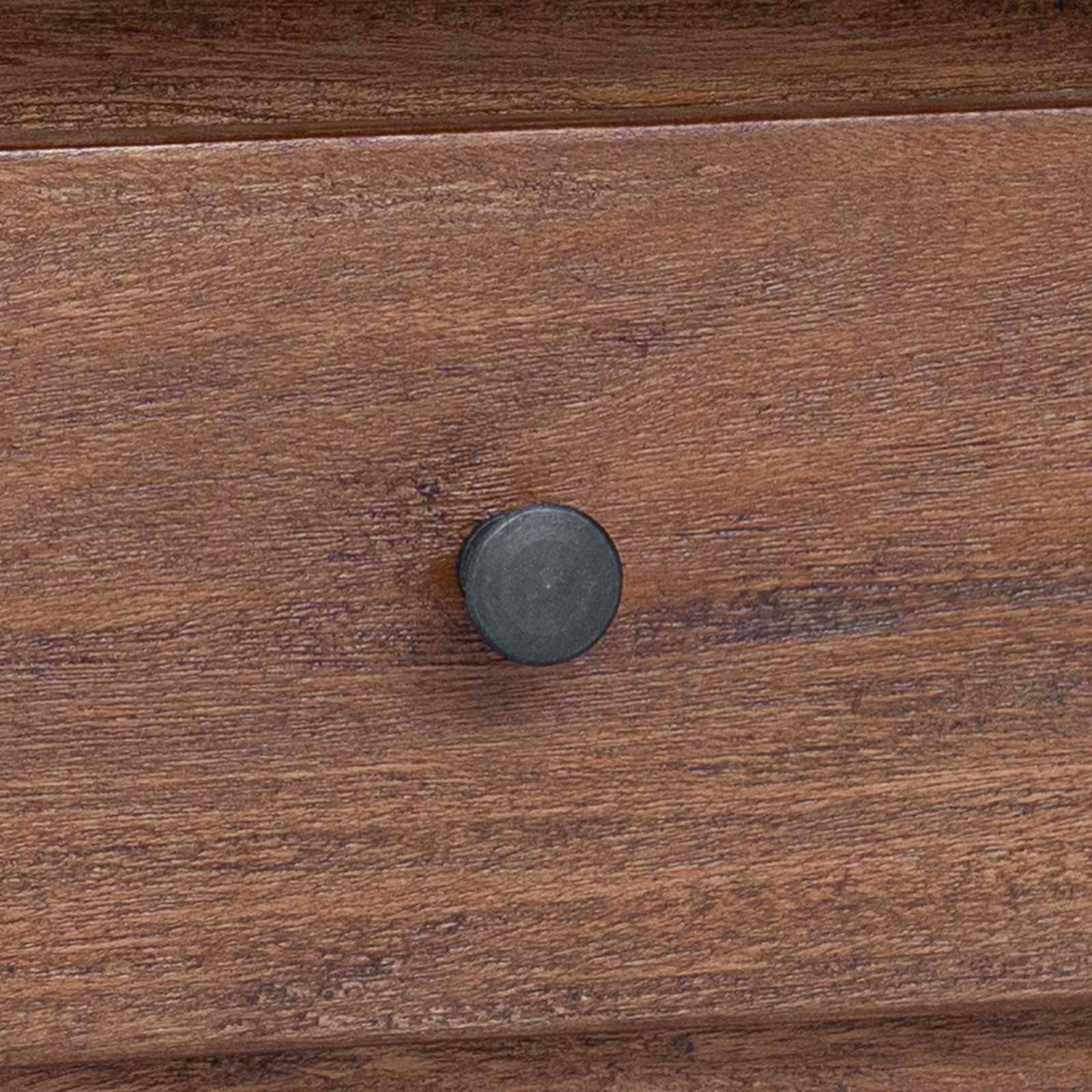 Bureau Marron 110 x 30 x 79 cm Bois de Mahogany Massif - XIOS