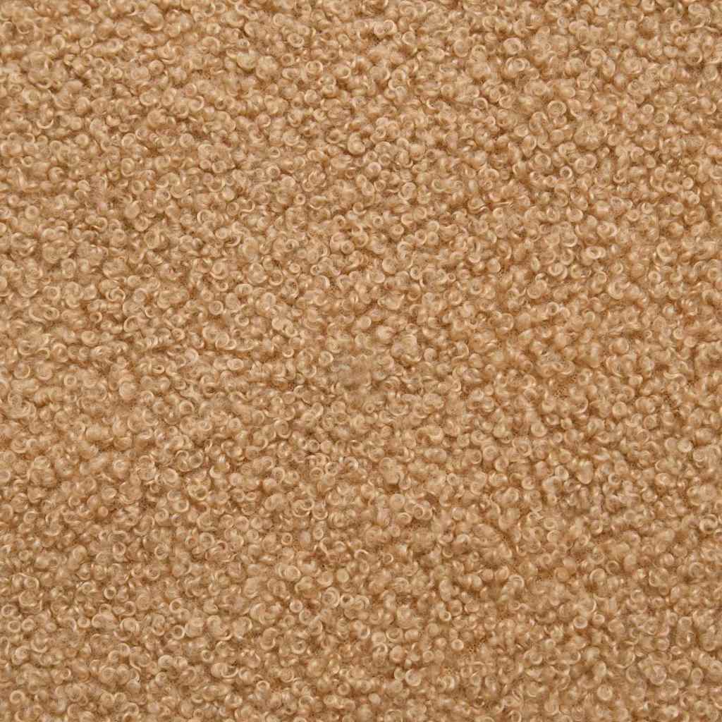 Chaise pivotante Beige 63 x 75 x 76 cm Peau de mouton - XIOS