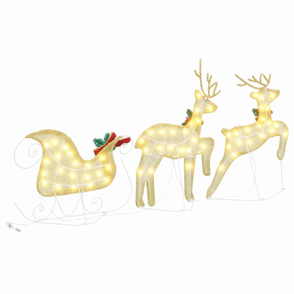 Rennes LED 3 pcs Blanc chaud tissu - XIOS