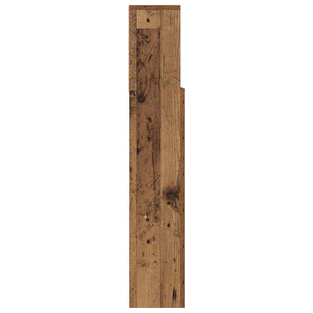 Cabinet de Tête de Lit avec étagère Bois ancien Bois Composite - XIOS