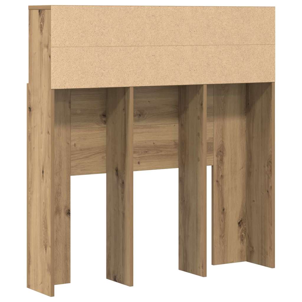 Cabinet de Tête de Lit chêne artisanal Bois Composite - XIOS