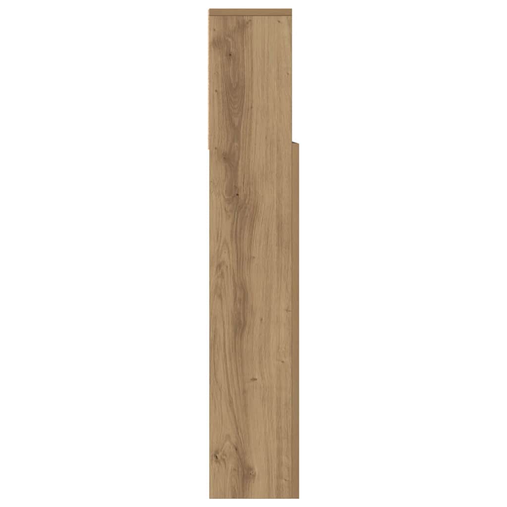Cabinet de Tête de Lit chêne artisanal Bois Composite - XIOS