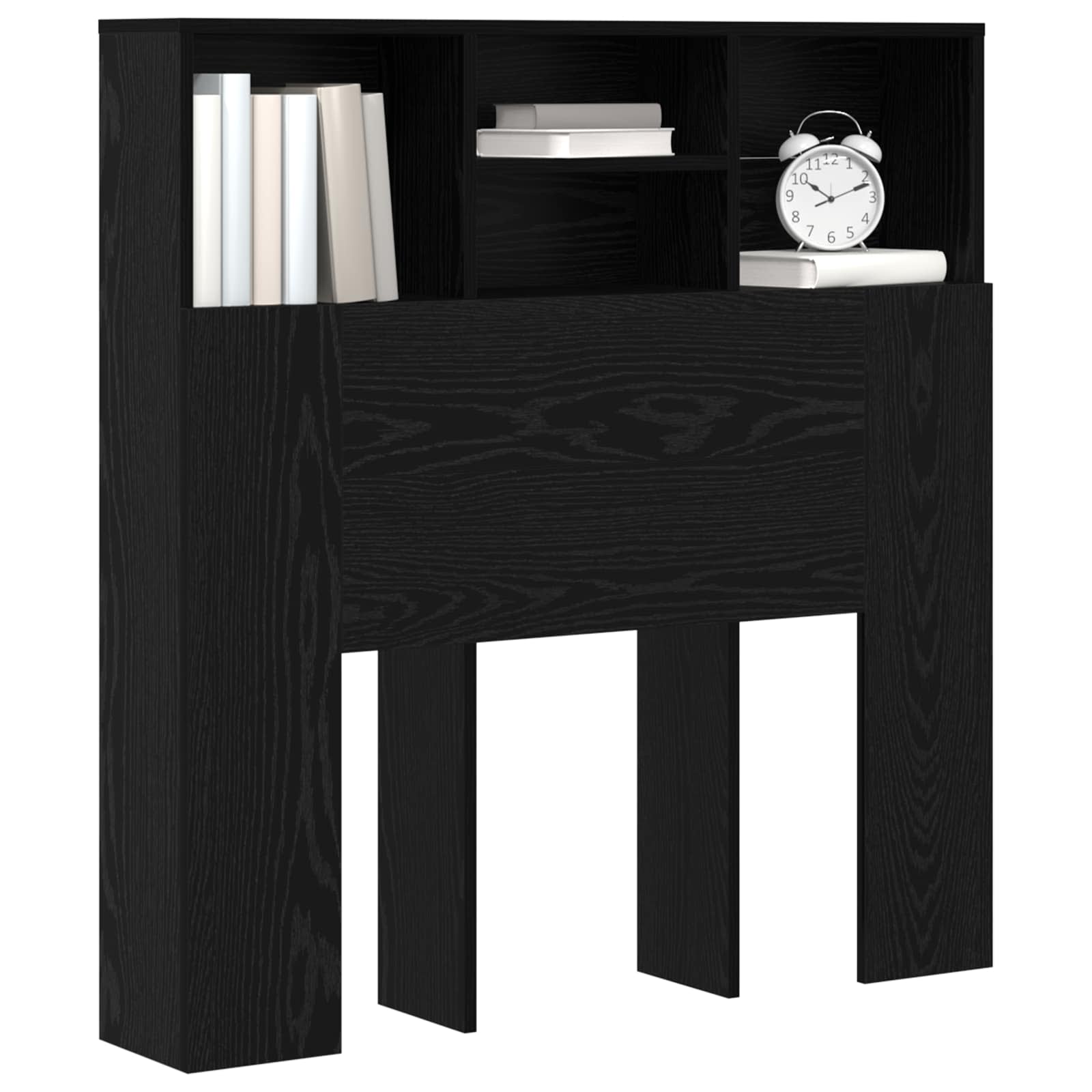 Cabinet de Tête de Lit Chêne noir 100 x 19 x 103,5 cm - XIOS