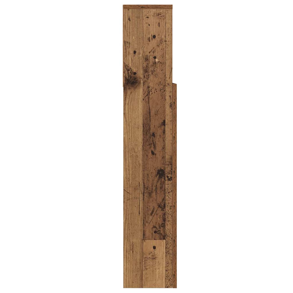 Cabinet de Tête de Lit Bois ancien 220 x 19 x 101.5 cm - XIOS