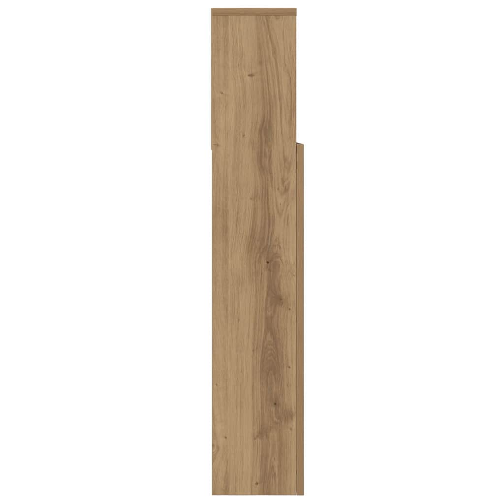 Cabinet de Tête de Lit chêne artisanal 220 x 19 x 101.5 cm - XIOS