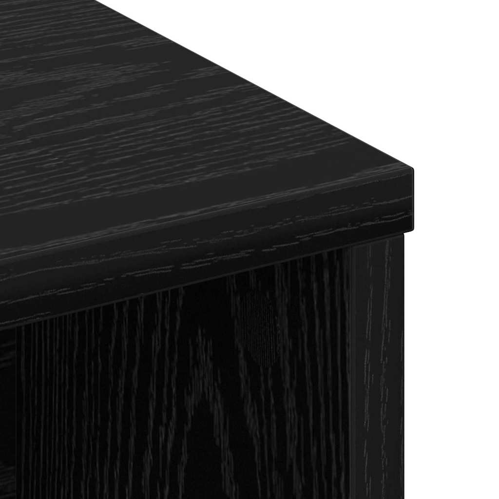 Cabinet de Tête de Lit Chêne noir 220 x 19 x 101.5 cm - XIOS