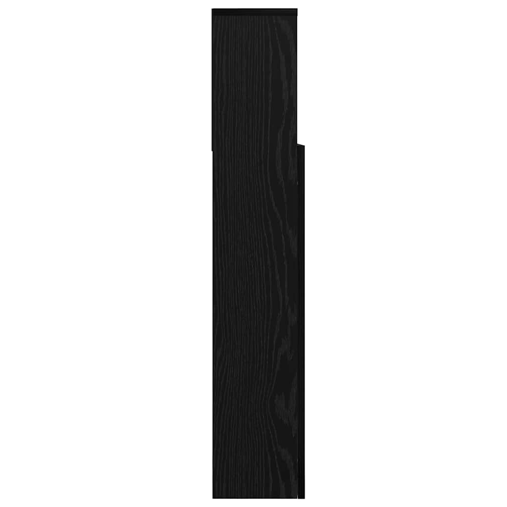Cabinet de Tête de Lit Chêne noir 220 x 19 x 101.5 cm - XIOS