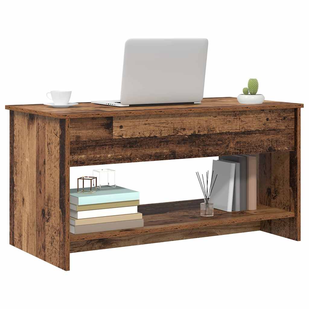 Table basse Bois ancien 102 x 50 x 52.5 cm Bois d'ingénierie - XIOS