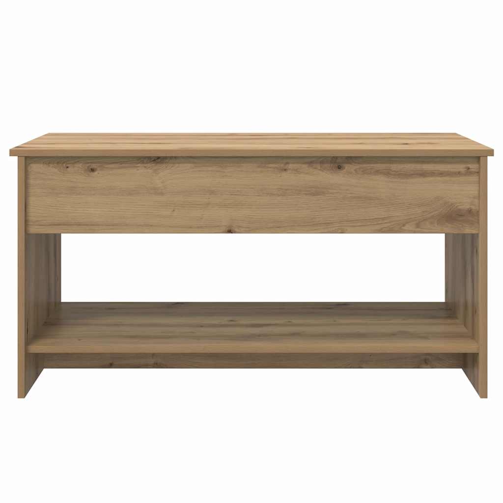 Table basse chêne artisanal 102 x 50 x 52.5 cm - XIOS