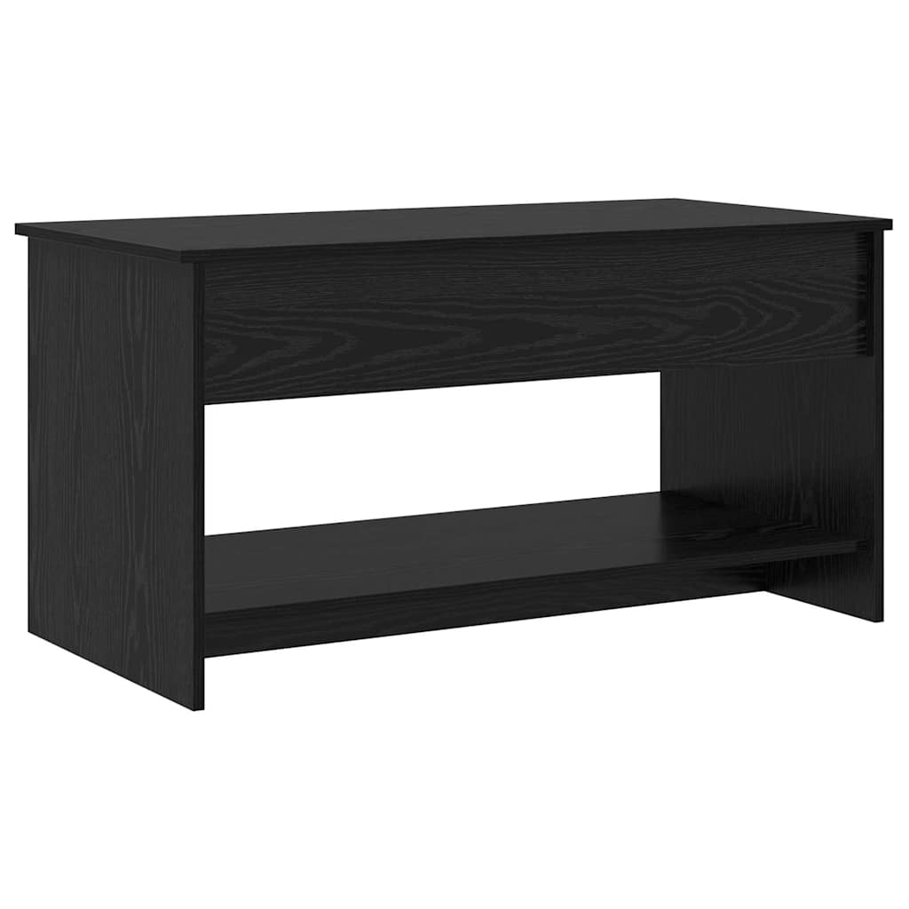 Table basse Chêne noir 80 x 50.5 x 41.5 cm Bois d'ingénierie - XIOS