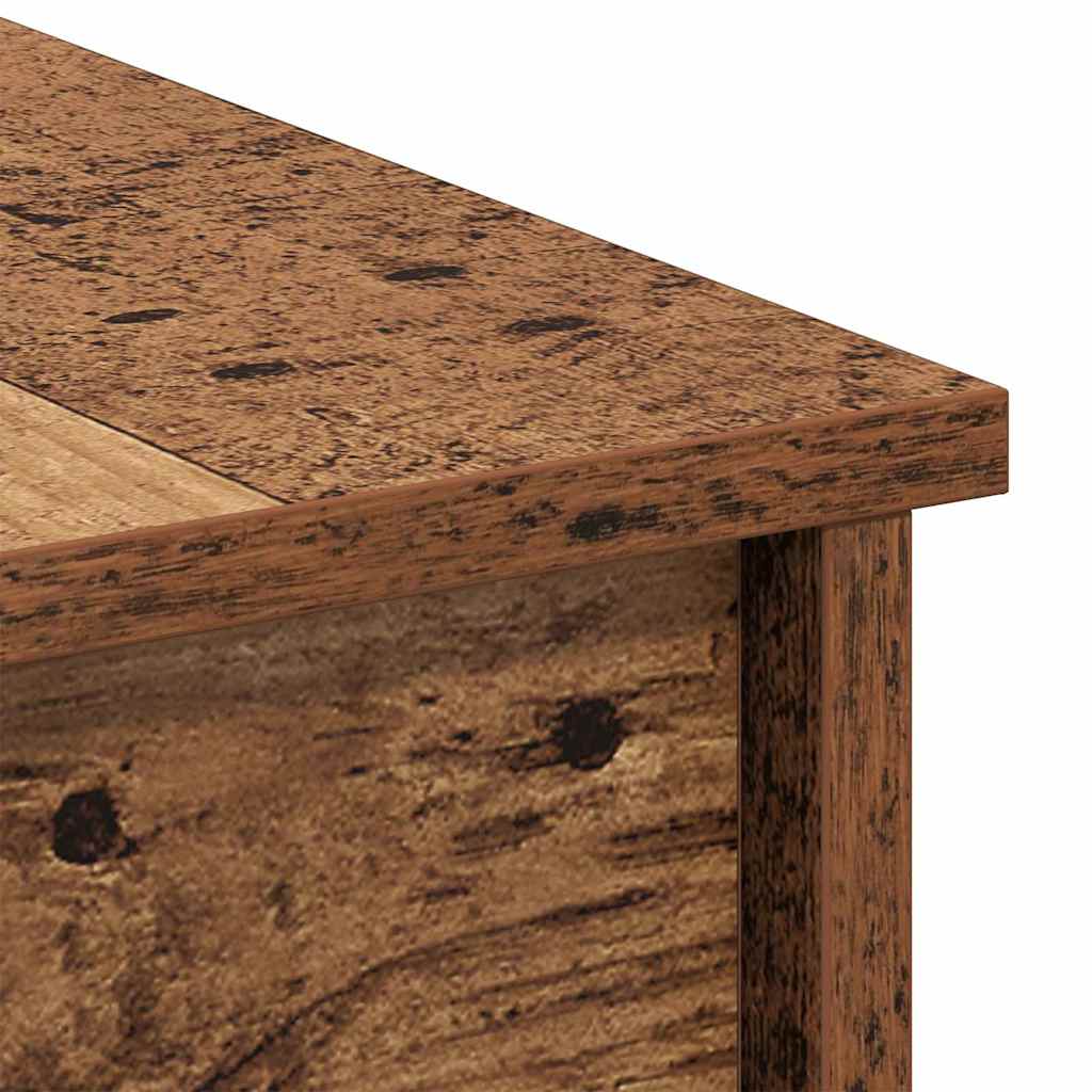 Table basse Bois ancien 80 x 50,5 x 42,5 cm Bois d'ingénierie - XIOS