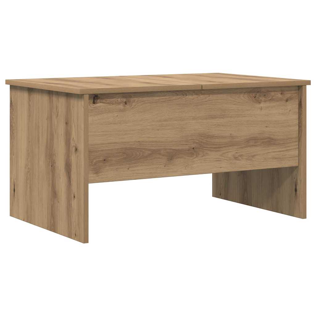 Table basse chêne artisanal 80 x 50,5 x 42,5 cm - XIOS
