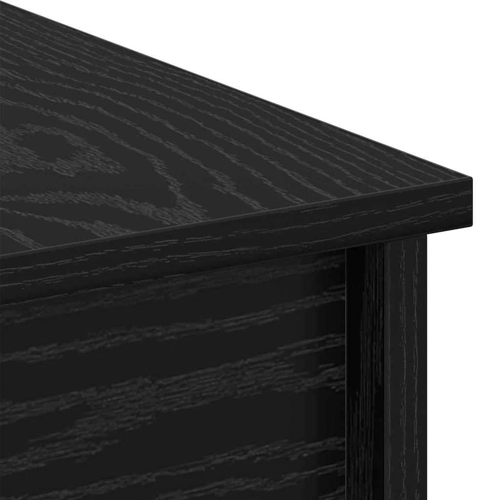 Table basse Chêne noir 80 x 50,5 x 42,5 cm Bois d'ingénierie - XIOS