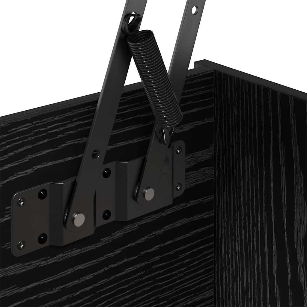 Table basse Chêne noir 80 x 50,5 x 42,5 cm Bois d'ingénierie - XIOS