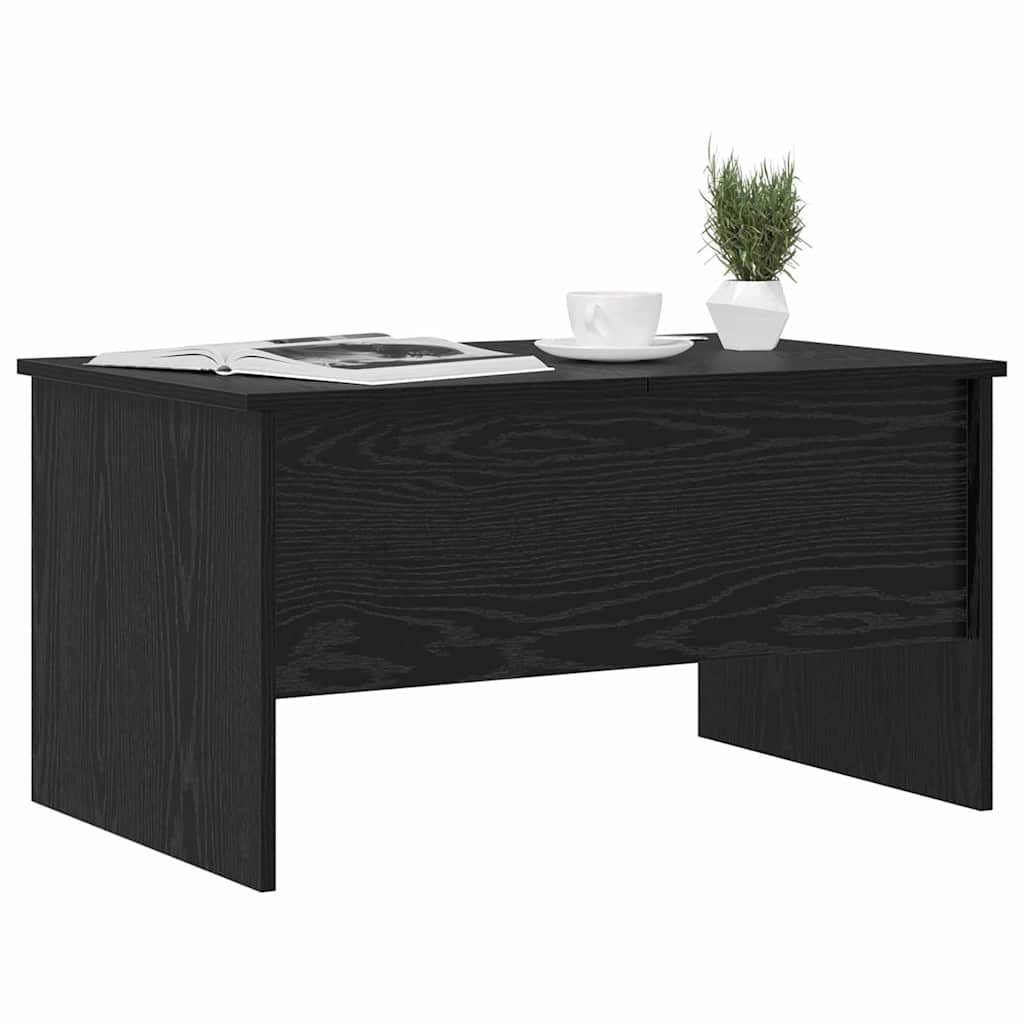 Table basse Chêne noir 80 x 50,5 x 42,5 cm Bois d'ingénierie - XIOS