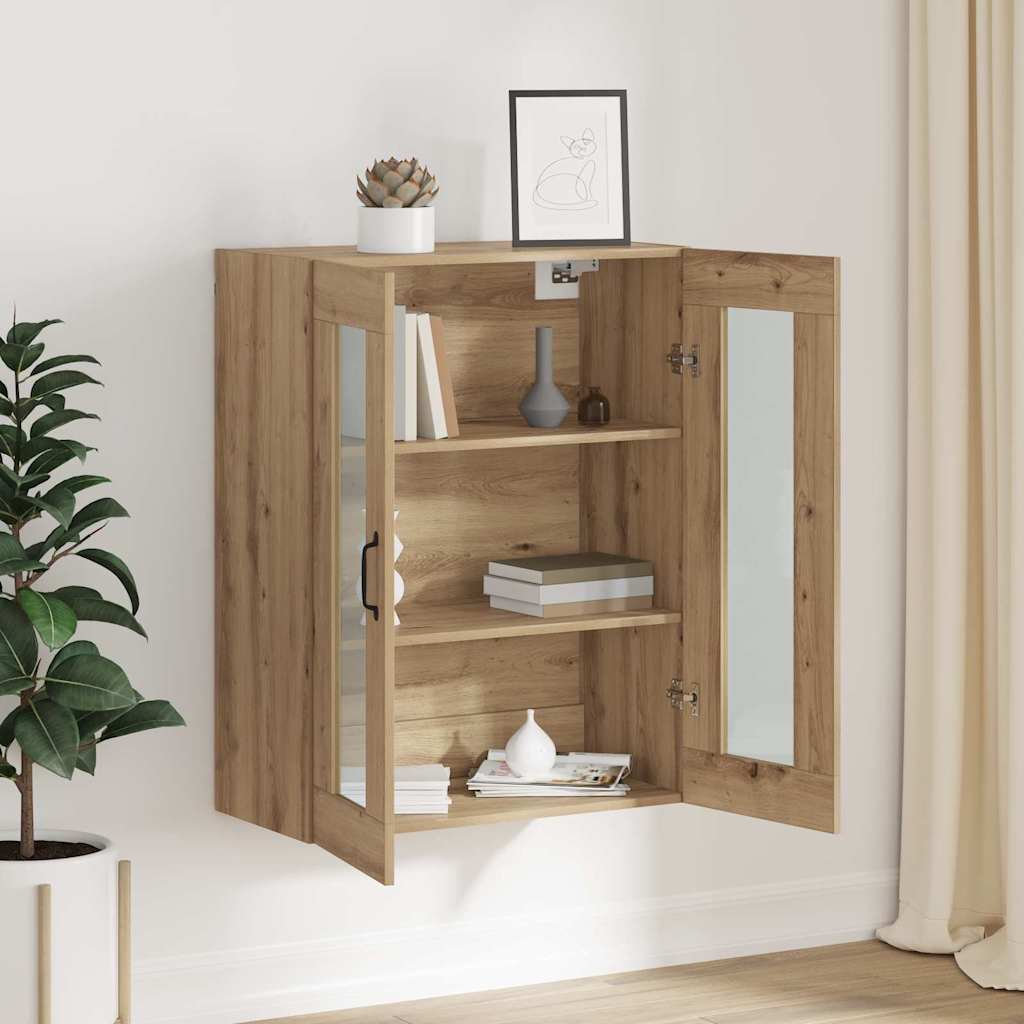Armoire murale suspendue Montage mural Marron 69,5 x 34 x 90 cm - XIOS