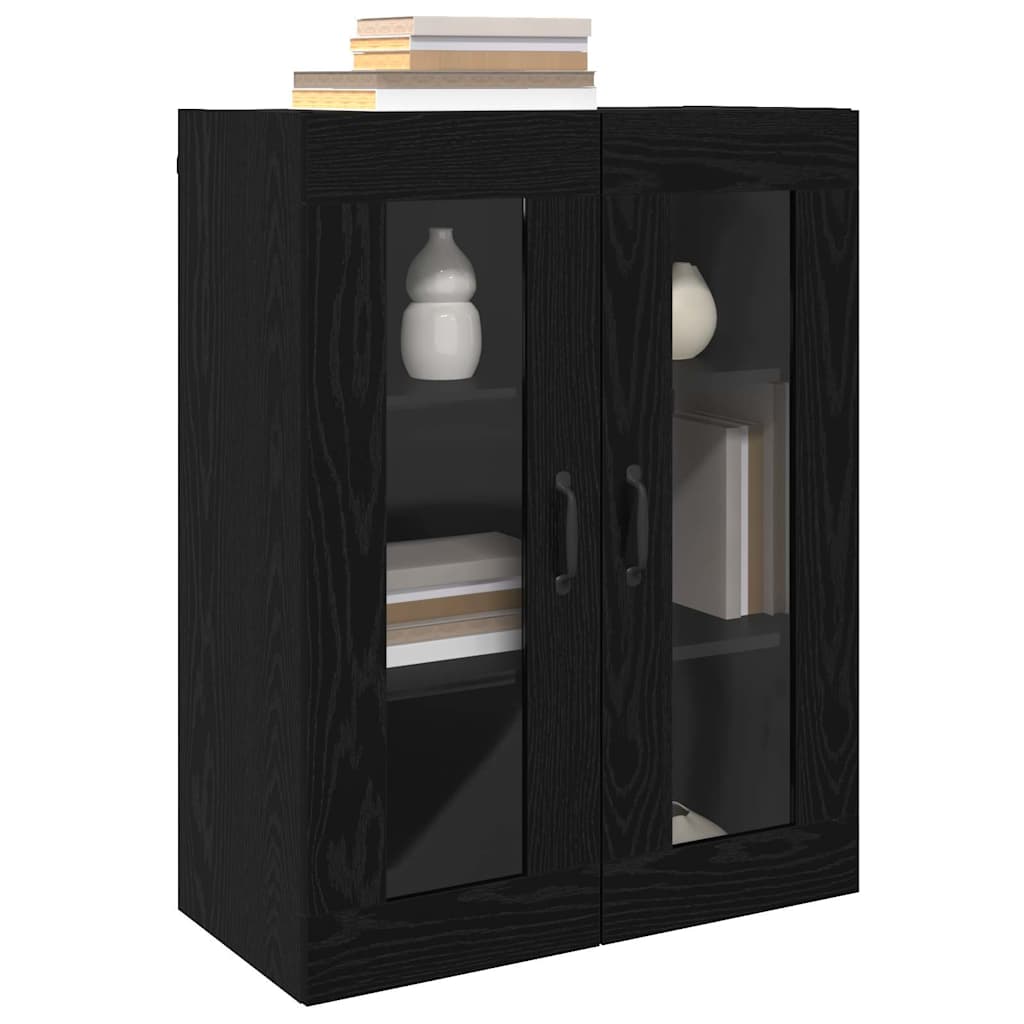 Armoire murale suspendue Montage mural Noir 69,5 x 34 x 90 cm - XIOS