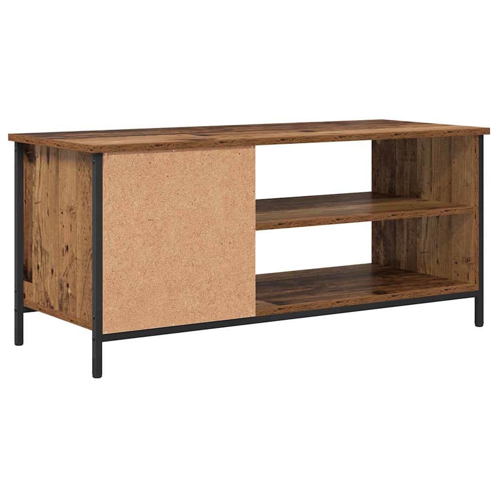 Meuble TV Bois ancien 100 x 40 x 45 cm Bois d'ingénierie - XIOS