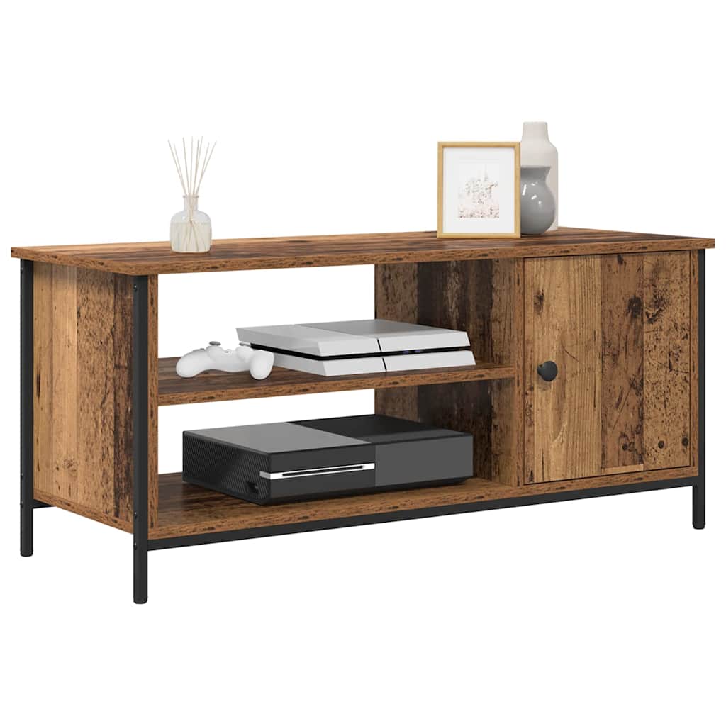 Meuble TV Bois ancien 100 x 40 x 45 cm Bois d'ingénierie - XIOS