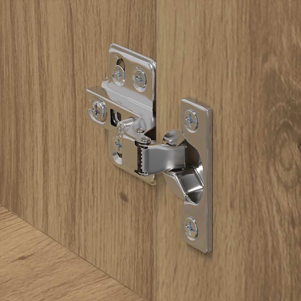 Meuble TV chêne artisanal 100 x 40 x 45 cm Bois d'ingénierie - XIOS