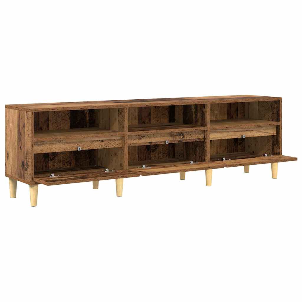 Meuble TV Bois ancien 150 x 30 x 45 cm Bois d'ingénierie - XIOS