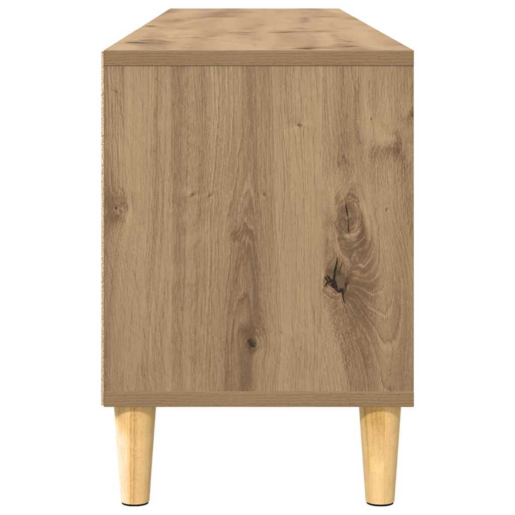 Meuble TV chêne artisanal 150 x 30 x 45 cm Bois d'ingénierie - XIOS