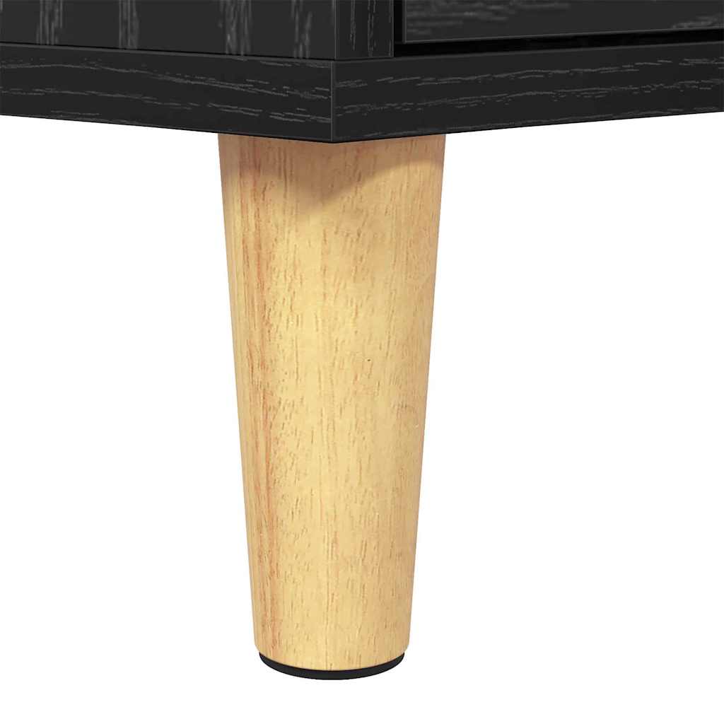 Meuble TV Chêne noir 150 x 30 x 45 cm Bois d'ingénierie - XIOS