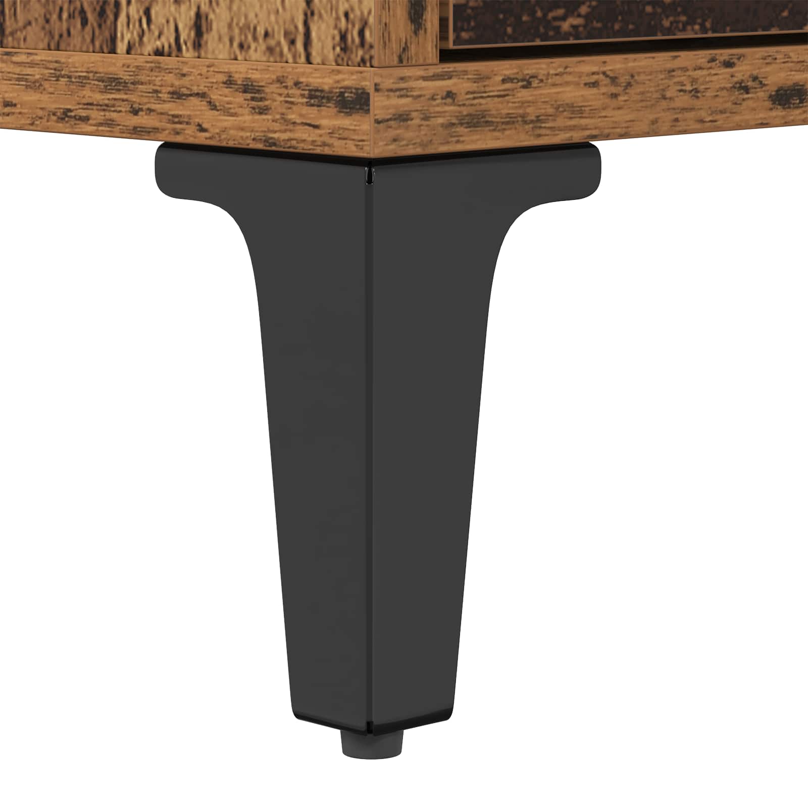 Meuble TV Bois Ancien 150 x 30 x 45 cm Bois d'ingénierie et fer - XIOS