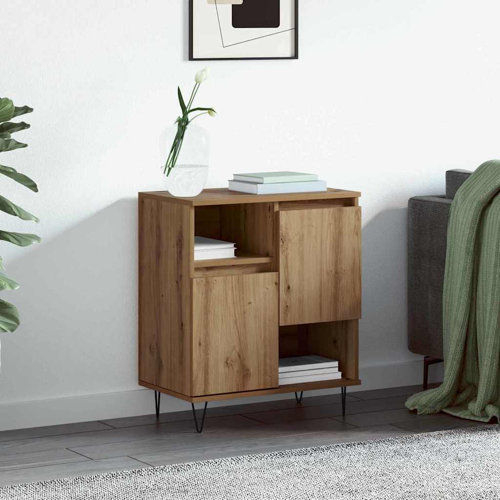 Buffet chêne artisanal 60 x 35 x 70 cm Bois d'ingénierie