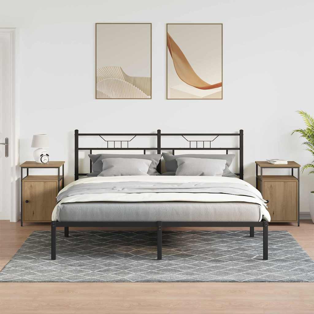 Cabinet de chevet chêne artisanal Bois d'ingénierie