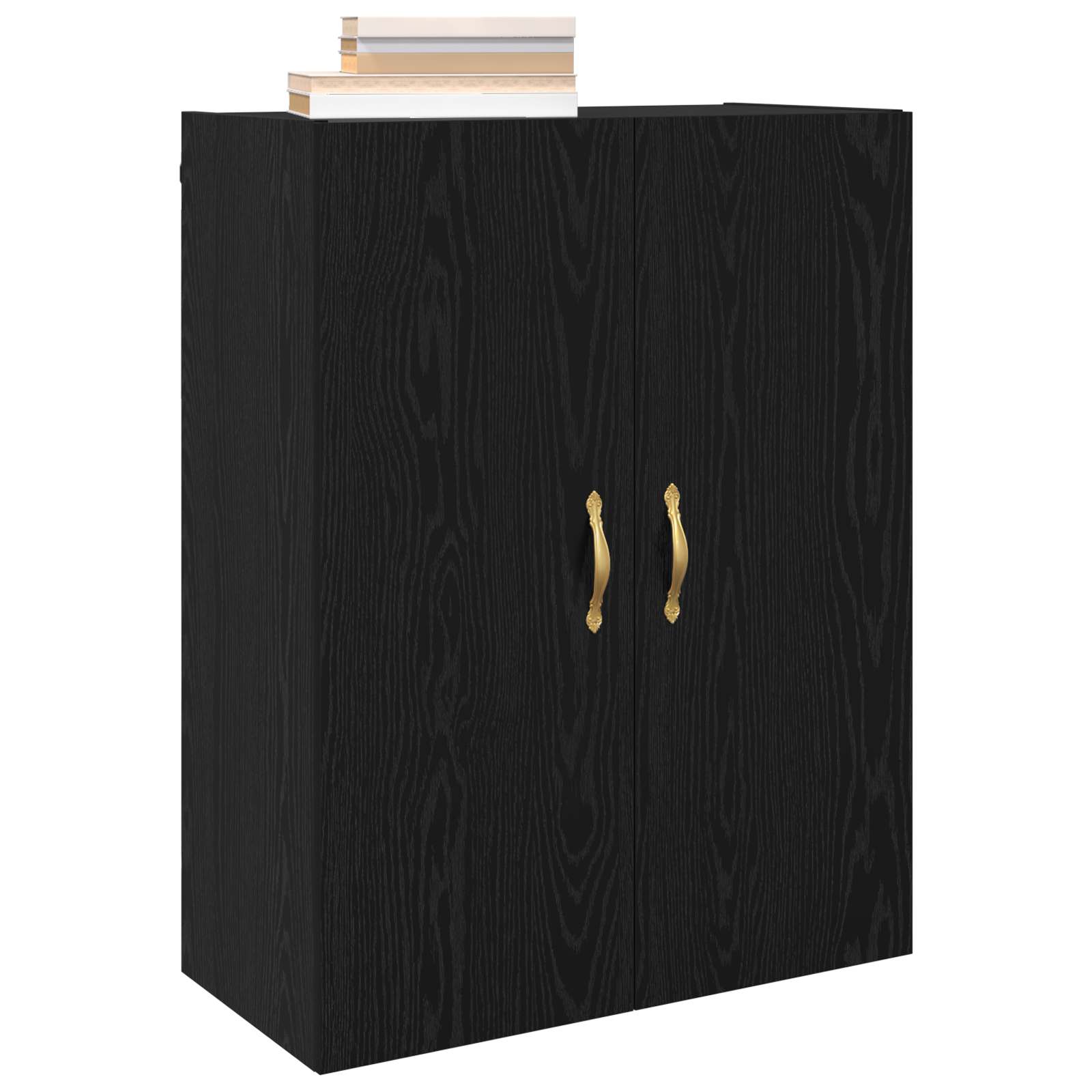 Meuble mural Chêne noir 69,5 x 34 x 90 cm Bois d'ingénierie - XIOS