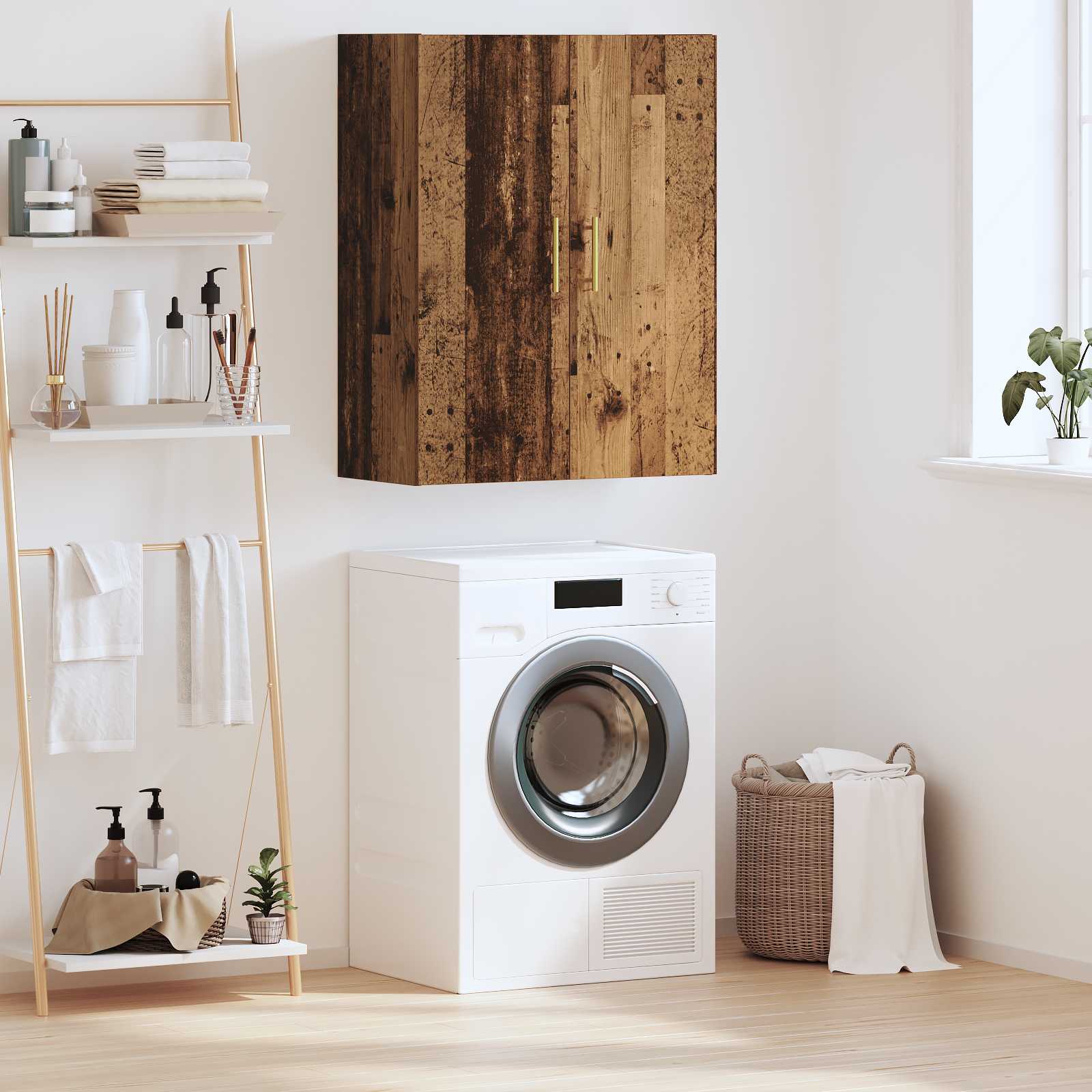Meuble mural Bois ancien 69,5 x 34 x 90 cm Bois d'ingénierie - XIOS