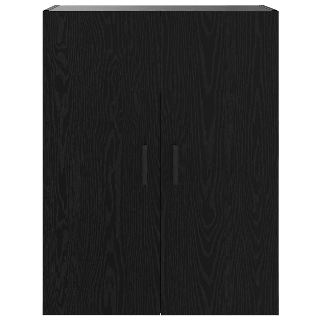 Meuble mural Noir 69,5 x 34 x 90 cm Bois d'ingénierie - XIOS
