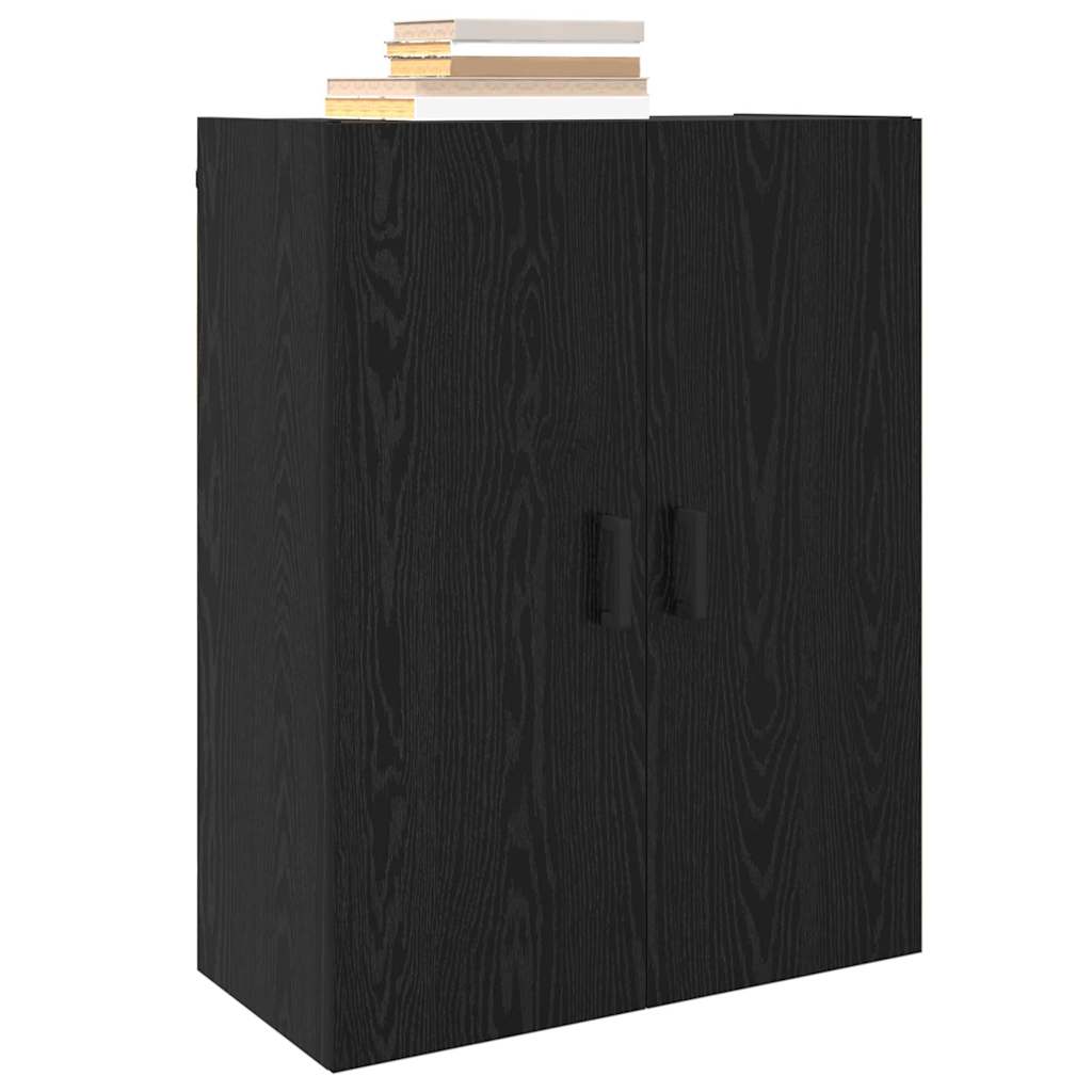 Meuble mural Noir 69,5 x 34 x 90 cm Bois d'ingénierie - XIOS