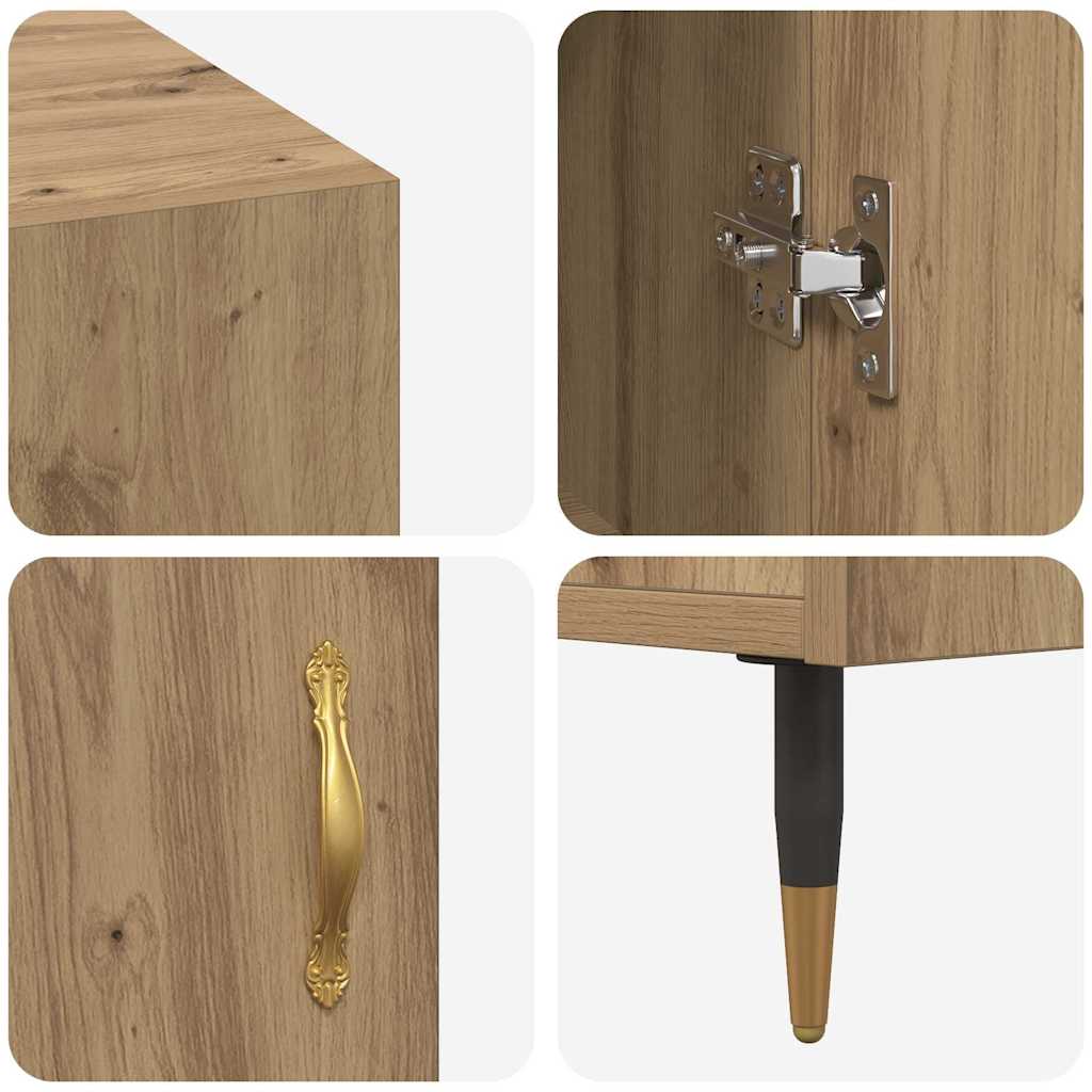 Bureau chêne artisanal 140 x 50 x 75 cm Bois d'ingénierie - XIOS